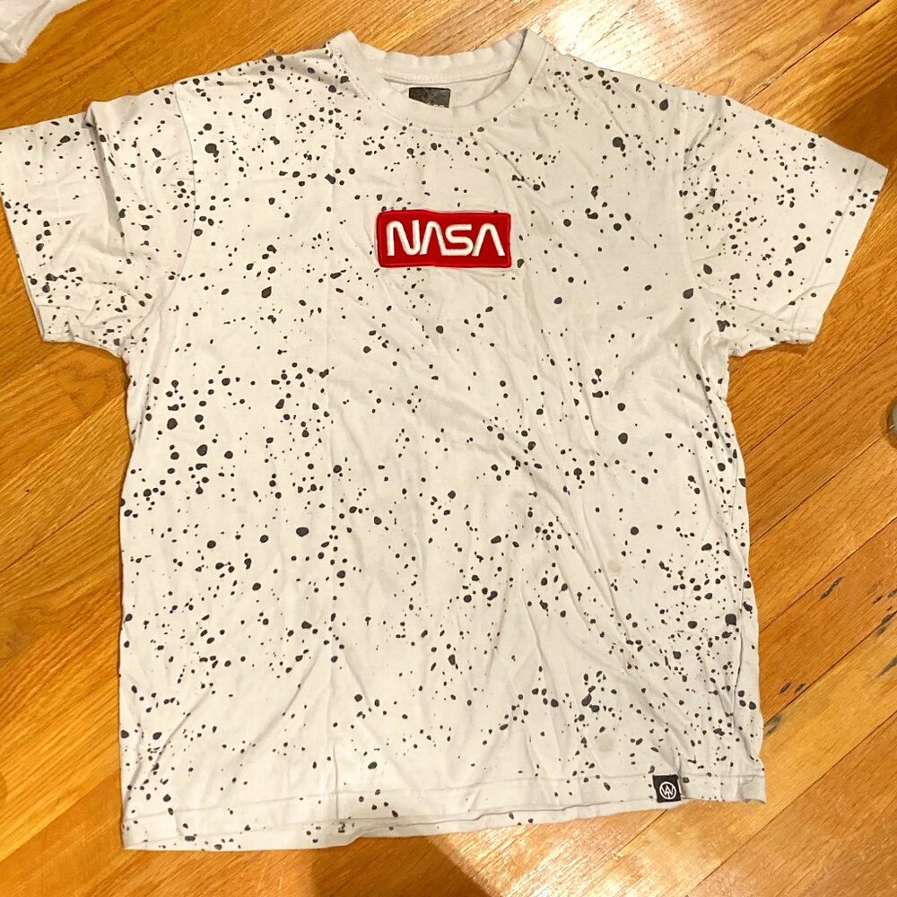 Black and White NASA T-shirt
